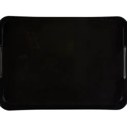 Plateau rectangulaire noir^Gifi Discount