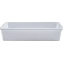 Plateau rectangulaire plastique blanc 3L^Gifi New