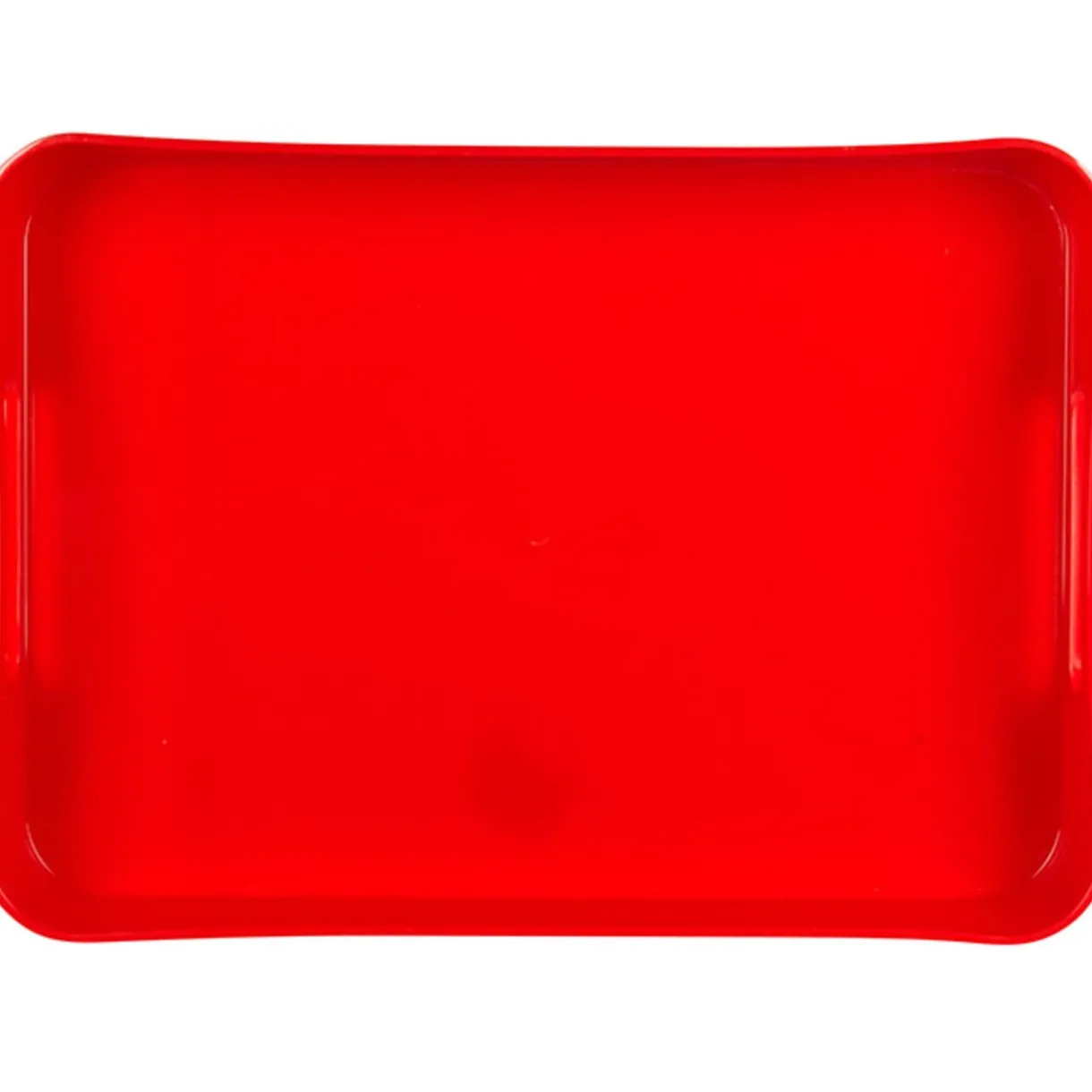 Plateau rectangulaire rouge^Gifi Clearance