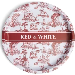 Plateau rond acier Ø35cm - 2 modèles^Gifi Online