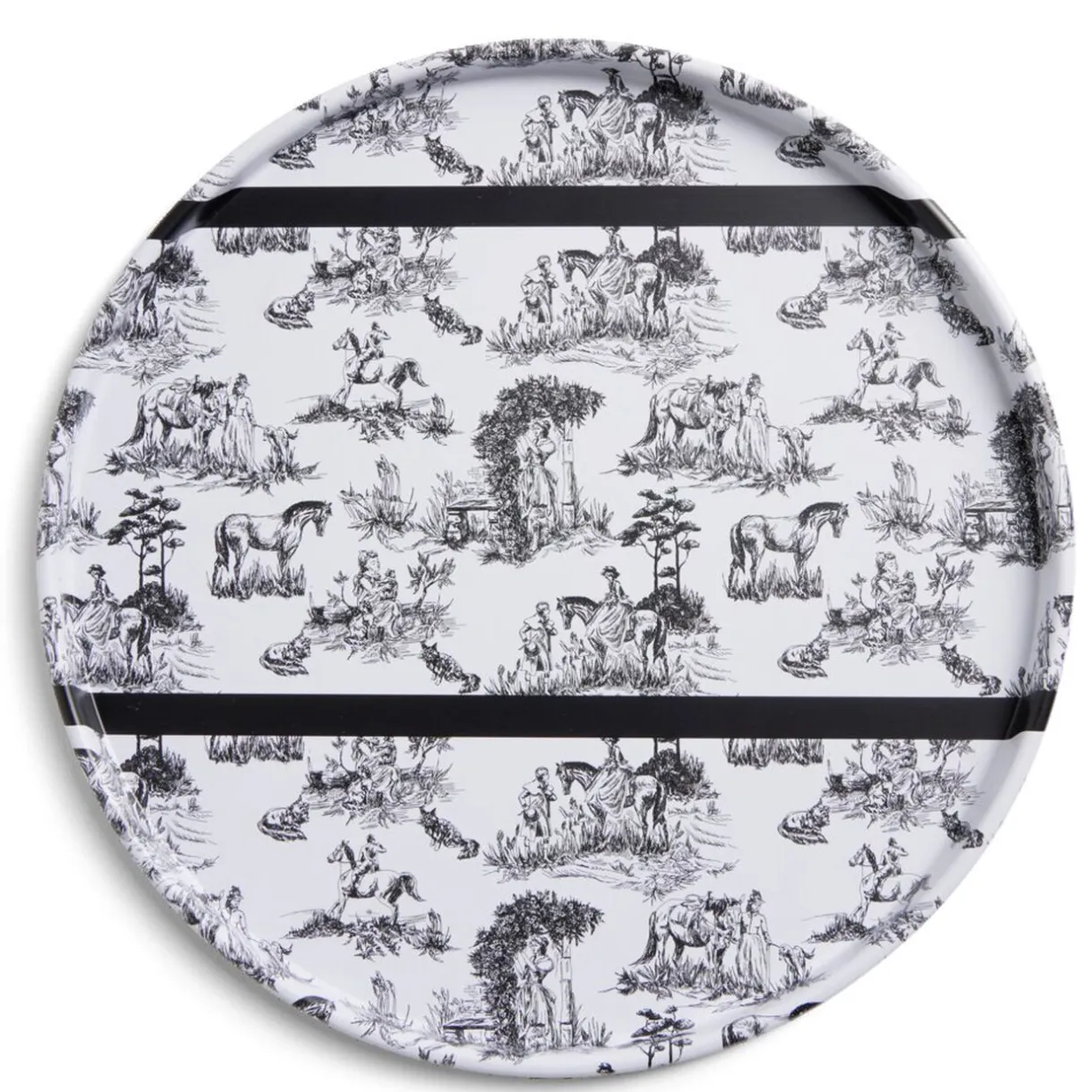 Plateau rond acier Ø23cm - 2 modèles^Gifi Online