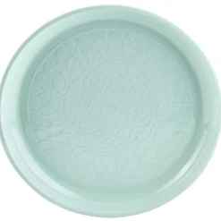 Plateau rond en métal^Gifi New