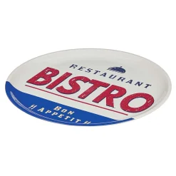 Plateau rond style vintage^Gifi Hot