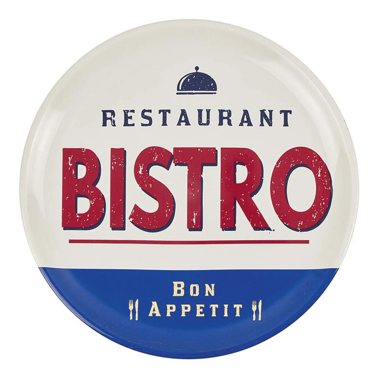 Plateau rond style vintage^Gifi Hot