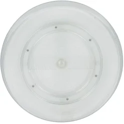 Plateau rotatif en plastique transparent - Ø29,4xH4cm^Gifi Best