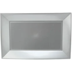 Plateau réutilisable argenté x3^Gifi Outlet