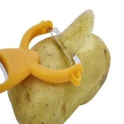 Éplucheur décapsuleur forme carotte orange L13,5cm^Gifi Online