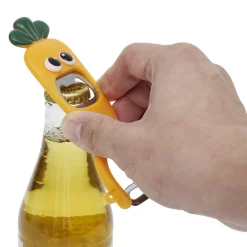 Éplucheur décapsuleur forme carotte orange L13,5cm^Gifi Online