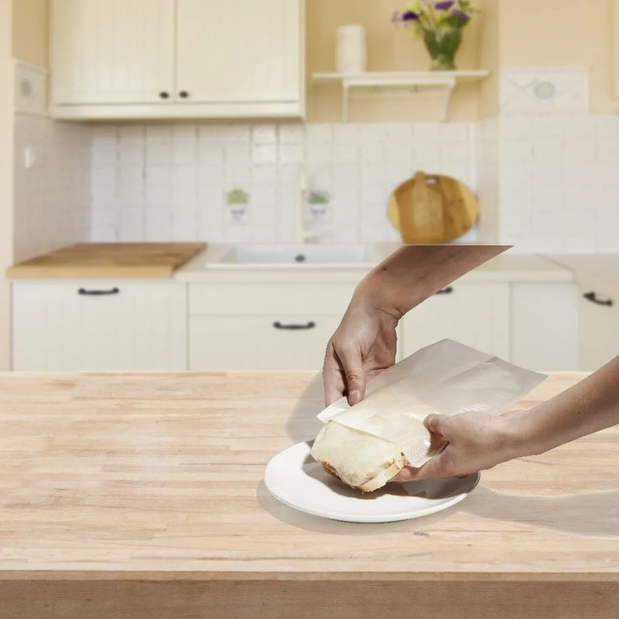 Pochette croque monsieur spécial grille pain x2^Gifi Discount