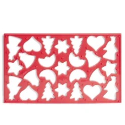 Pochoir à pâtisserie Noël 7 formes 22x37cm^Gifi Hot