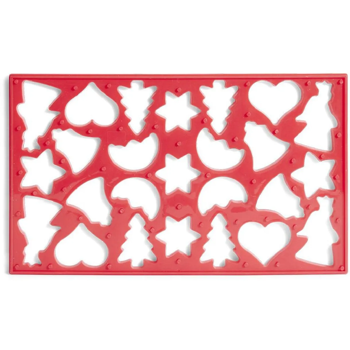Pochoir à pâtisserie Noël 7 formes 22x37cm^Gifi Hot