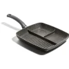 Poêle à brunch 3 compartiments^Gifi