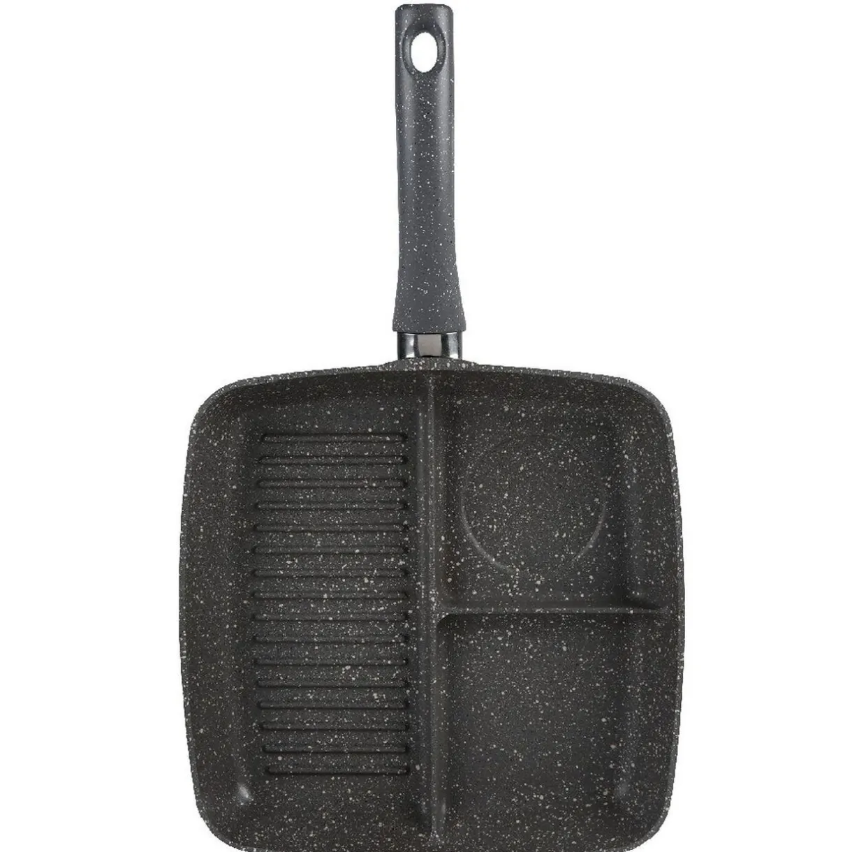 Poêle à brunch 3 compartiments^Gifi