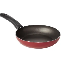 Poêle antiadhérente aluminium noir et rouge Ø20cm^Gifi Hot