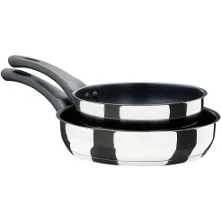 Poêle en inox x 2^Gifi New