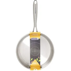 Poêle inox gris Ø24cm^Gifi Best