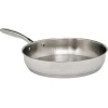 Poêle inox gris Ø28cm^Gifi Hot