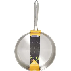 Poêle inox gris Ø28cm^Gifi Hot