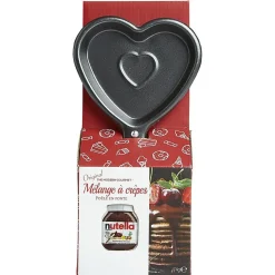 Poêle mini crêpe fantaisie noir acier^Gifi Sale