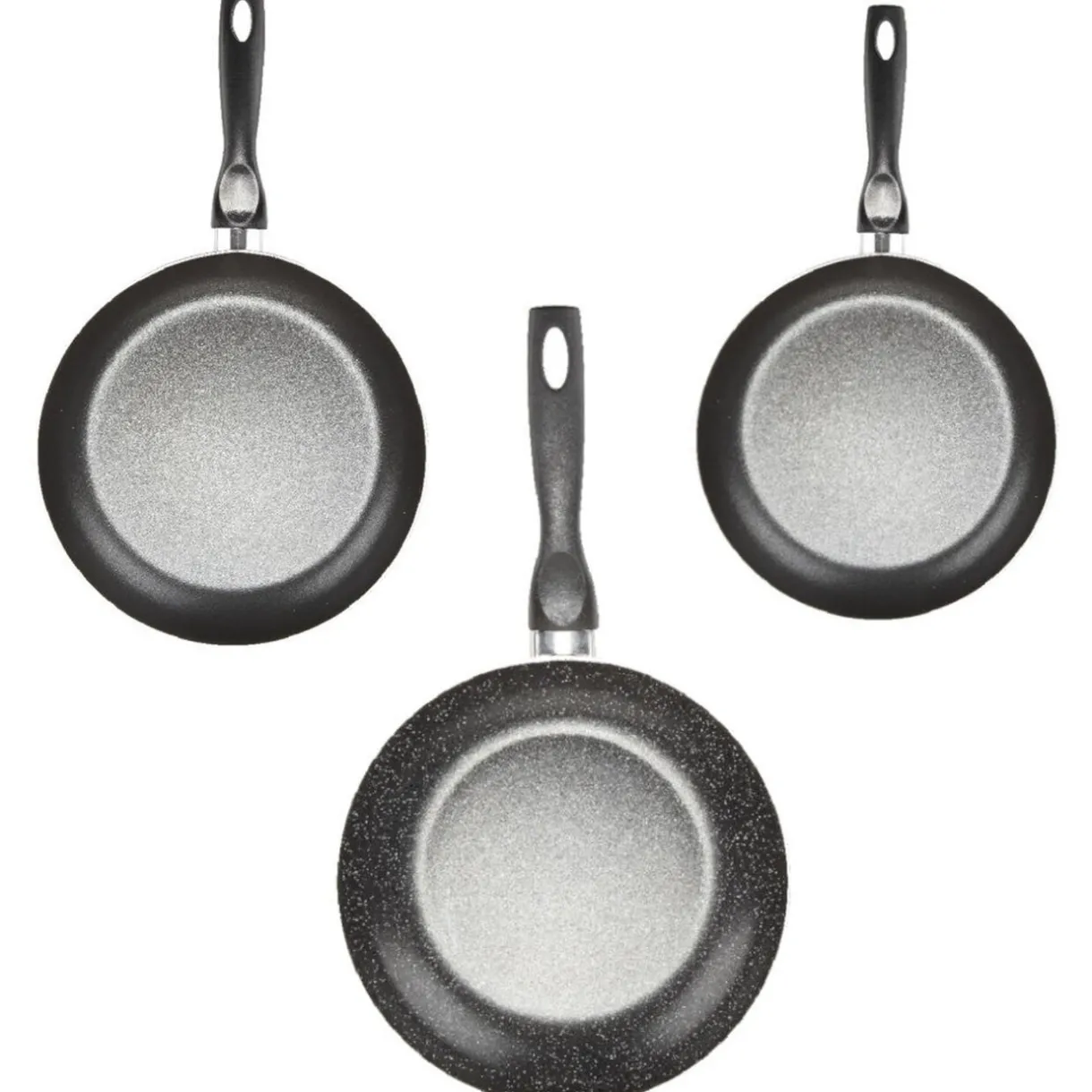 Poêle noire en aluminium x3^Gifi Best