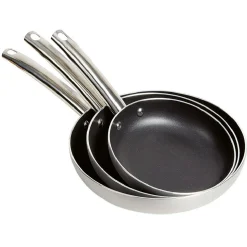 Poêle revêtement anti-adhérent x3 - Tous feux dont induction^Gifi New