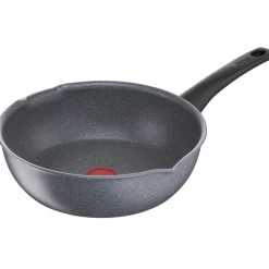 Poêle sauteuse Tefal Mineralia Force aluminium moucheté gris noir ø 26 cm^Gifi Best