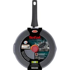 Poêle sauteuse Tefal Mineralia Force aluminium moucheté gris noir ø 26 cm^Gifi Best