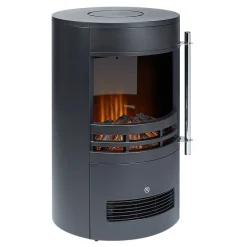 Gifi Poêle soufflant 2en1 Homday déco effet flamme