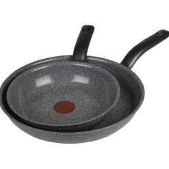 Poêle Tefal Meteor gris moucheté x2^Gifi