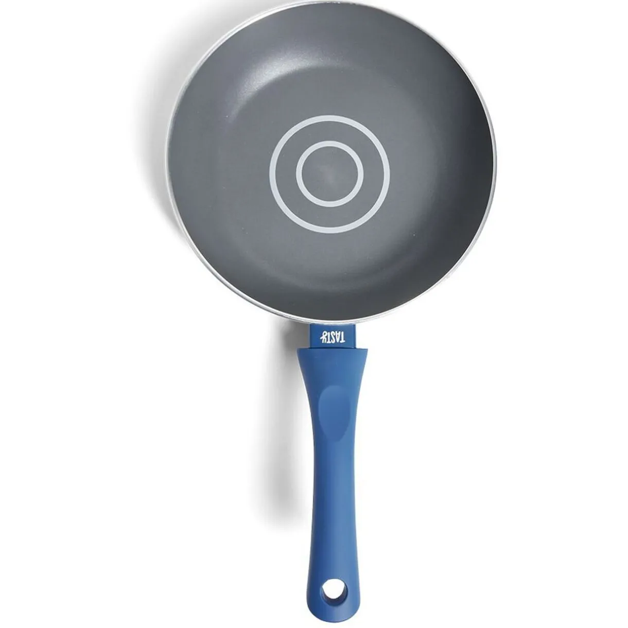 Poêle tous feux Ø28cm aluminium gris et bleu^Gifi