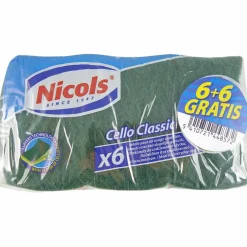 Nettoyage Et Entretien|Gifi Éponge jaune et verte x12