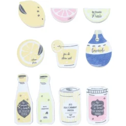 Nettoyage Et Entretien|Gifi Éponge magique Homclean design citron x10