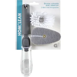 Nettoyage Et Entretien|Gifi Éponge vaisselle avec réservoir et sa recharge