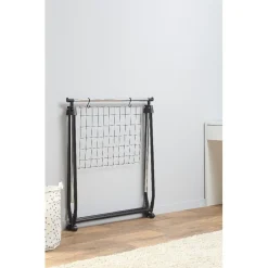 Rangement|Gifi Portant à roulettes pliant hauteur extensible