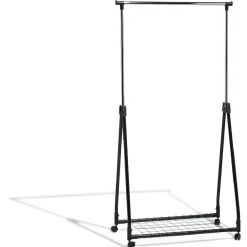 Rangement|Gifi Portant à roulettes pliant hauteur extensible