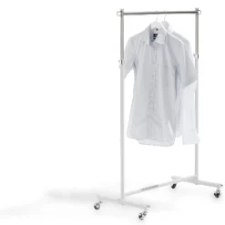 Rangement|Gifi Portant à vêtements gris sur roulettes