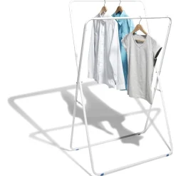Rangement|Gifi Portant vêtements double blanc