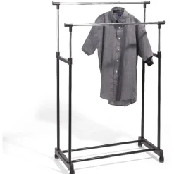 Rangement|Gifi Portant vêtements double noir