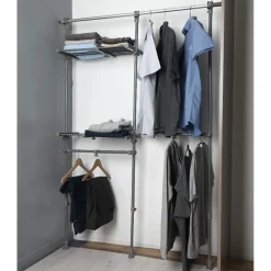 Rangement|Gifi Portant vêtements modulable