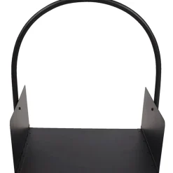 Clearance Gifi Porte bûches noir