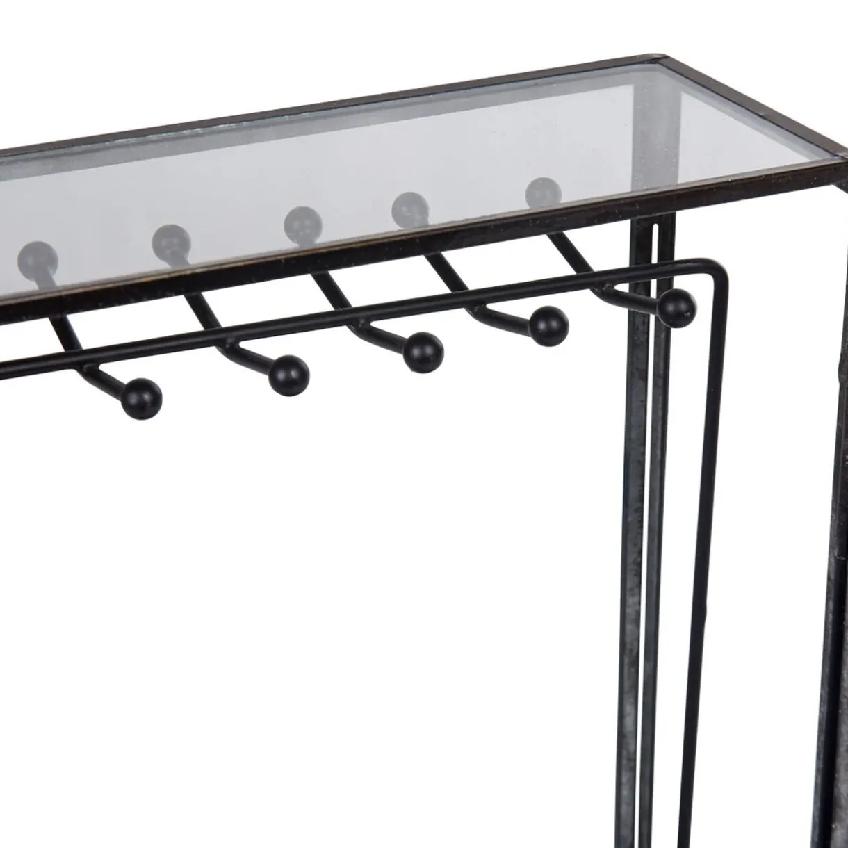 Rangement|Gifi Porte bijoux en forme de coffre en verre collection Urban