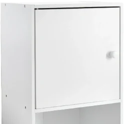 Rangement|Gifi Porte Box Cube bois blanc