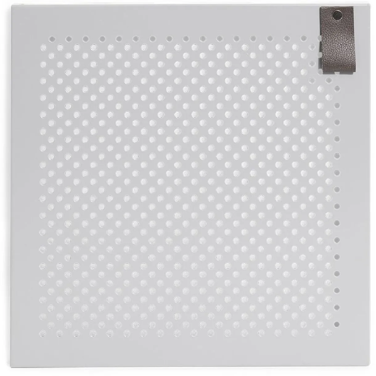 Rangement|Gifi Porte Box Cube métal ajouré gris