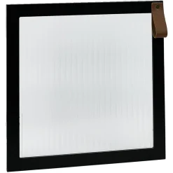 Rangement|Gifi Porte Box Cube 32,2xH32,2x1,2cm bois et verre