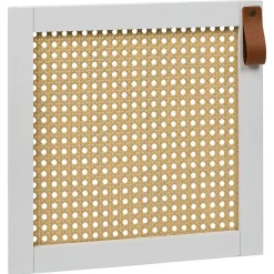 Rangement|Gifi Porte cannage Box Cube 32,2x32,2x1,2cm bois blanc