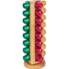Porte capsules rotatif en bambou Ø10xH29cm^Gifi Clearance