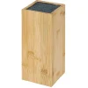 Porte couteaux en bambou 10,5x10,5xH22cm^Gifi Hot