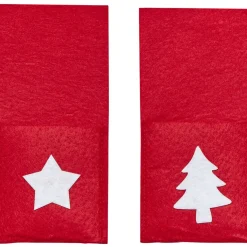 Porte couvert de noël en feutrine^Gifi New