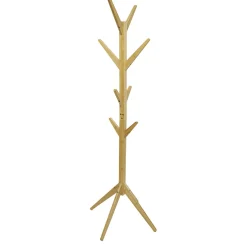 Rangement|Gifi Porte manteau bambou 8 crochets 4 pieds 60x60xH167cm