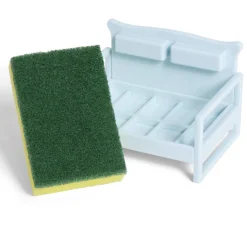 Nettoyage Et Entretien|Gifi Porte éponge forme canapé bleu ou marron